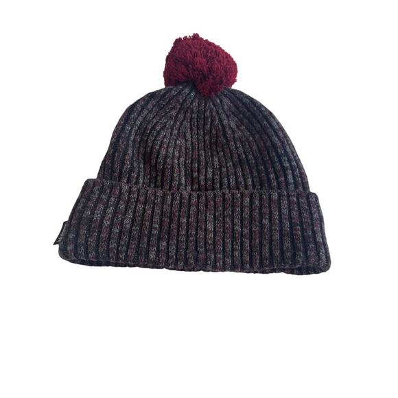 Women's Textured Fleece-Lined Knit Beanie - Picture 1 of 9